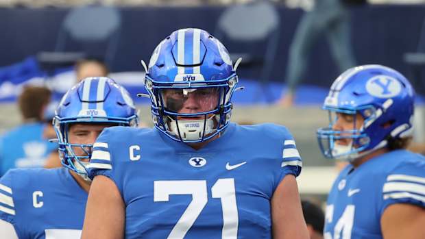 BYU vs Utah State Blake Freeland